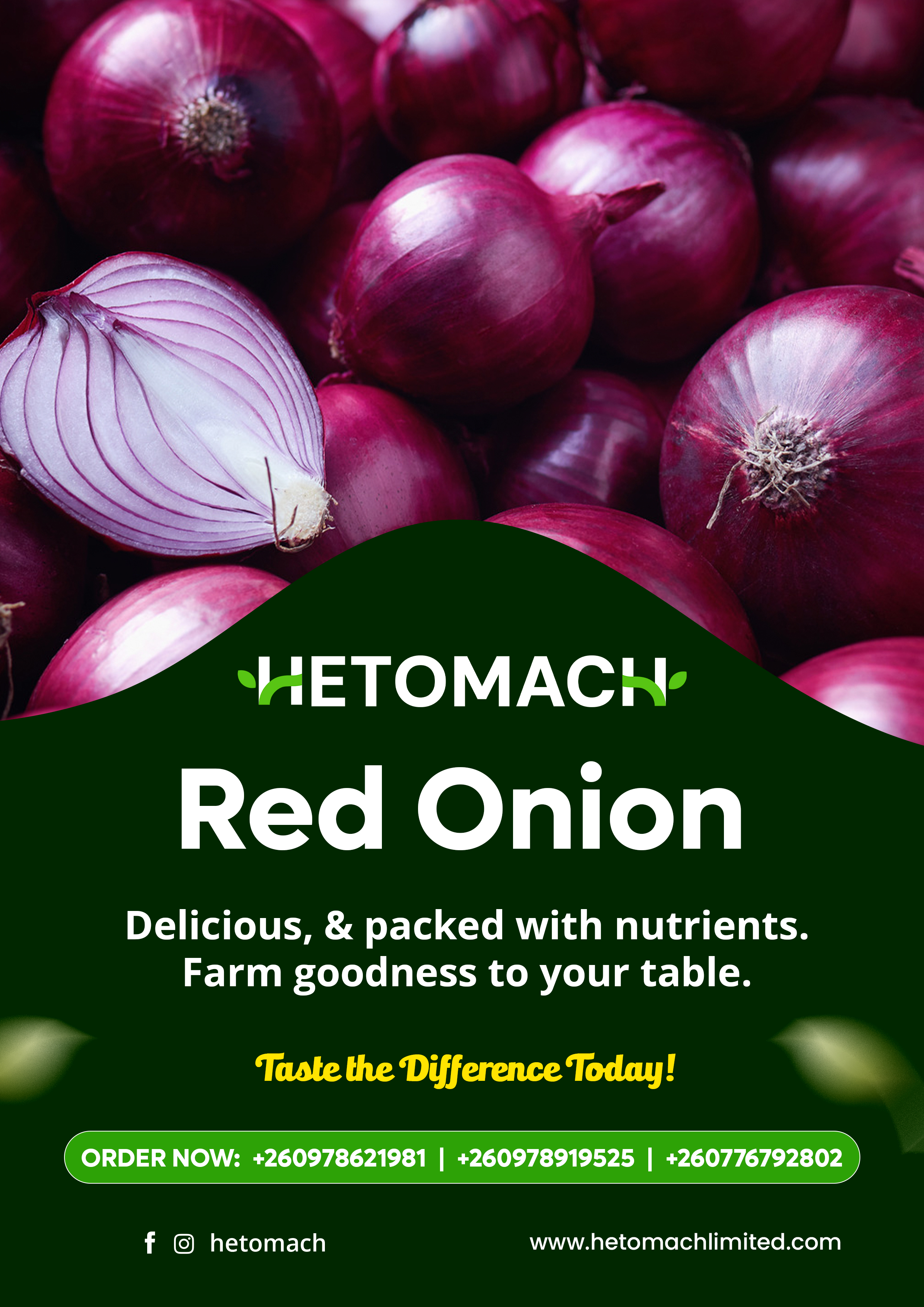 Onions from Hetomach Farms